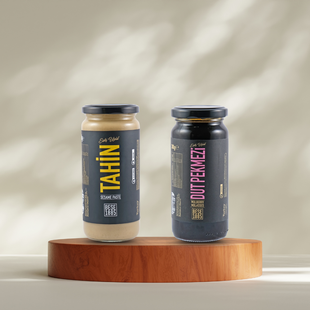 Tahini & Mulberry Molasses Duo – 230g + 300g