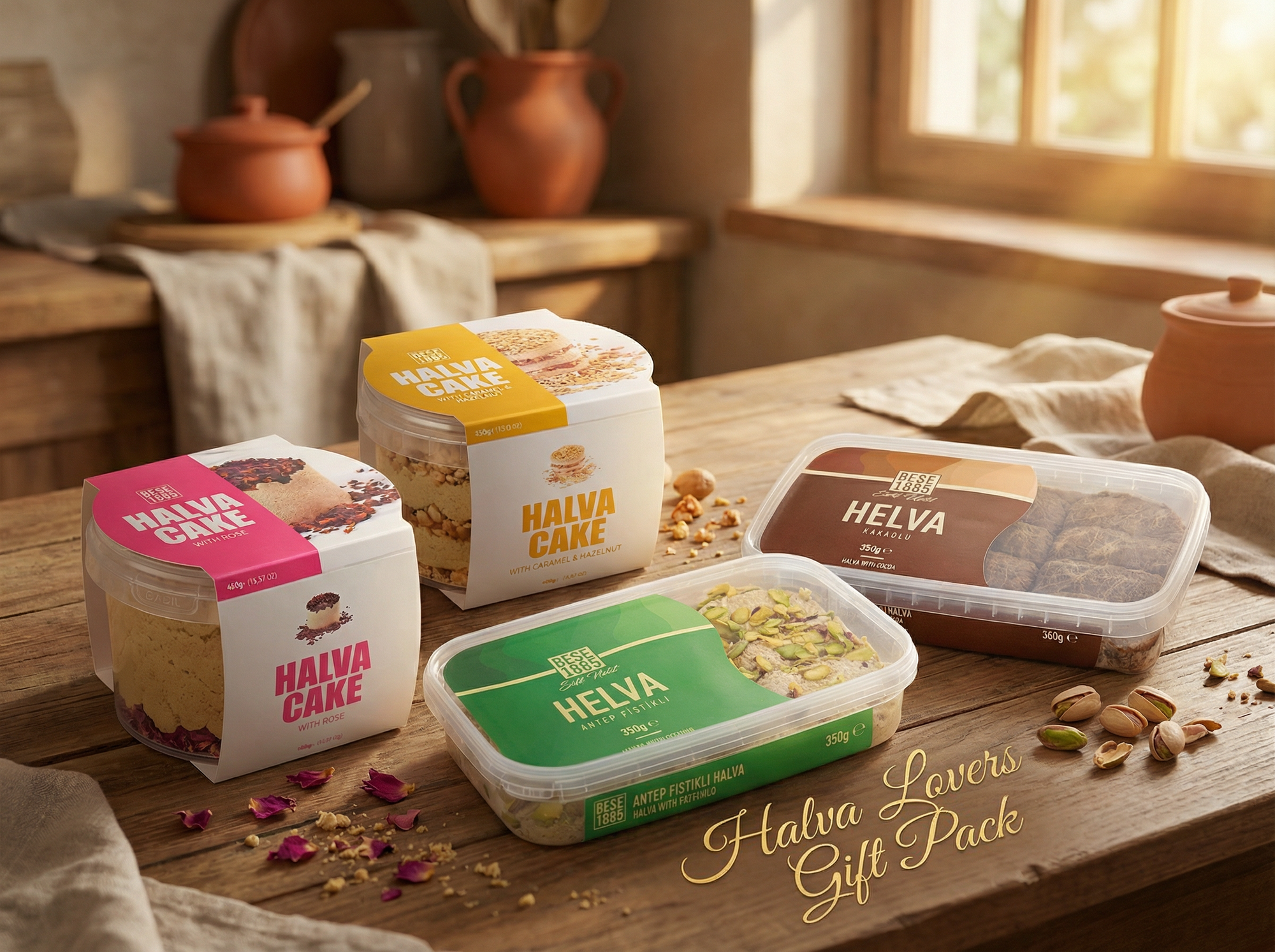 Premium Halva Lovers Pack | Assorted Halva Gift Set TurkelloFoods
