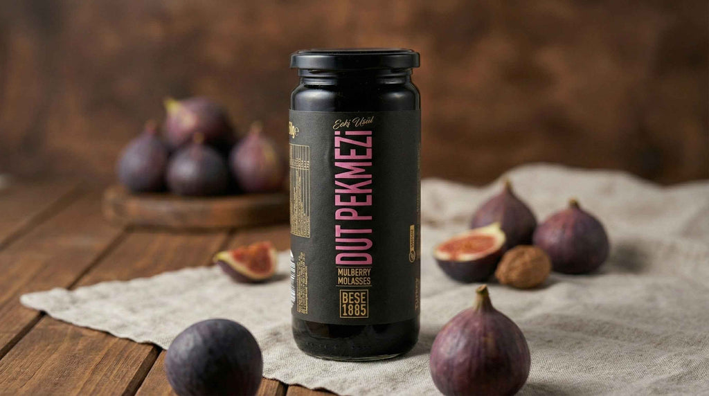 Premium Mulberry Molasses – 650g Glass Jar | Natural, Sugar-Free, Rich in Iron