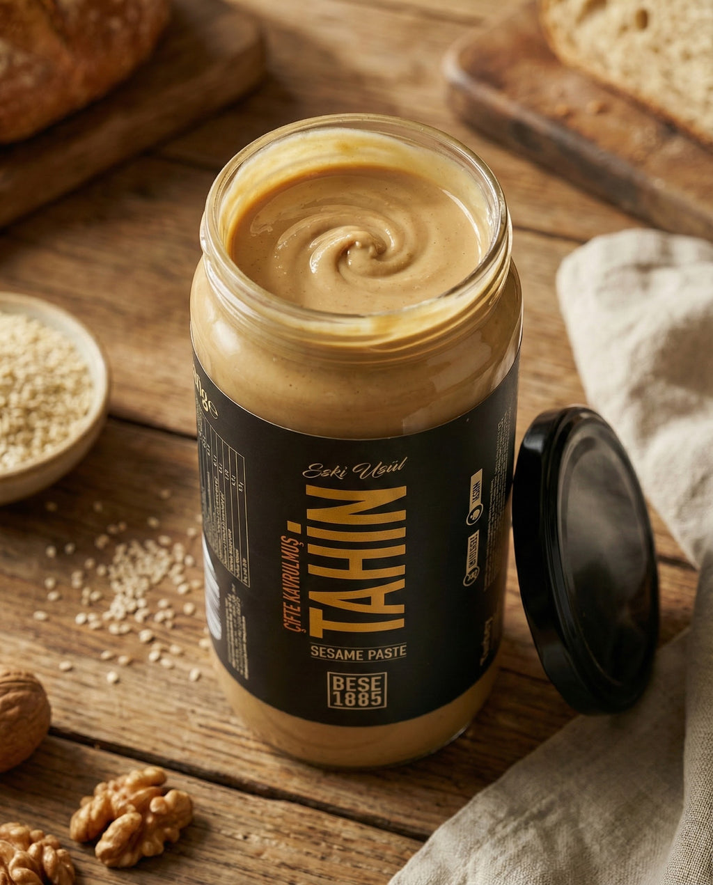 Tahini & Mulberry Molasses Duo – 230g + 300g TurkelloFoods