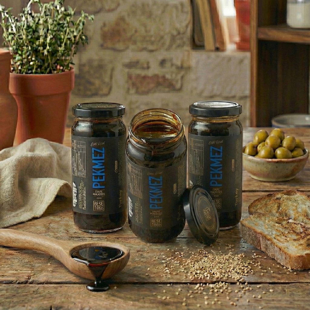 Premium Grape Molasses – 300g – 3-Pack TurkelloFoods