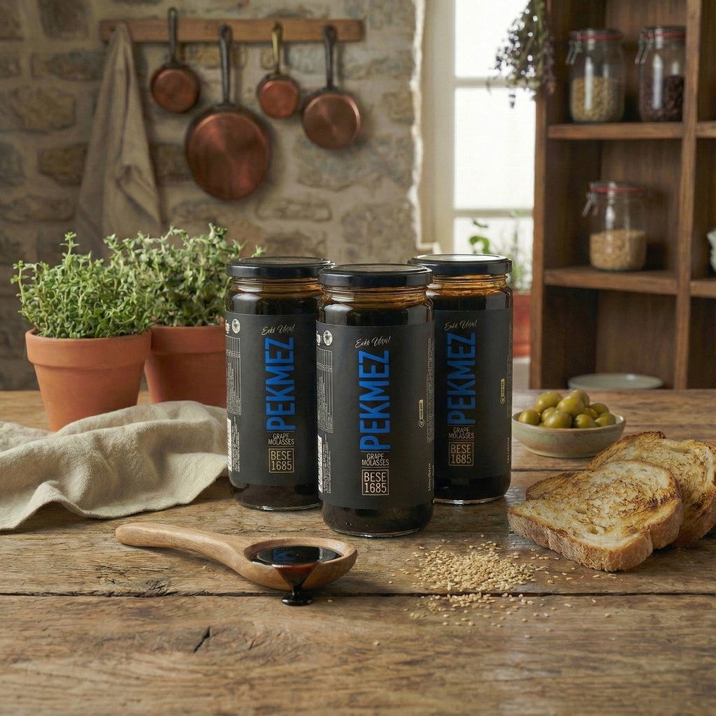 Premium Grape Molasses – 300g – 3-Pack TurkelloFoods