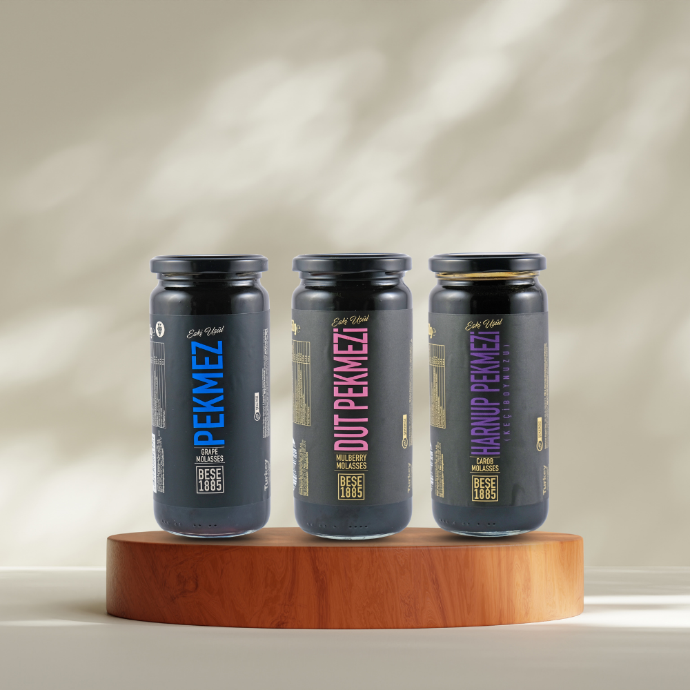 Molasses Variety Pack – 500g x 3 (Mulberry, Grape & Harput)