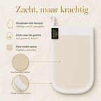 Avaraé Kese Handschoen Wit — Premium Scrub voor Gezicht & Lichaam