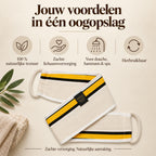Voordelen in één oogopslag: 100% natuurlijke textuur, zacht, voor douche en hammam, herbruikbaar