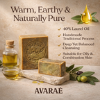 AVARAÉ Deluxe Aleppo Zeep Set – 3-Pack (40% Laurierbesolie) (200g) Avaraé