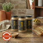 Stone-Ground Premium Tahini – 230g  3-Pack TurkelloFoods