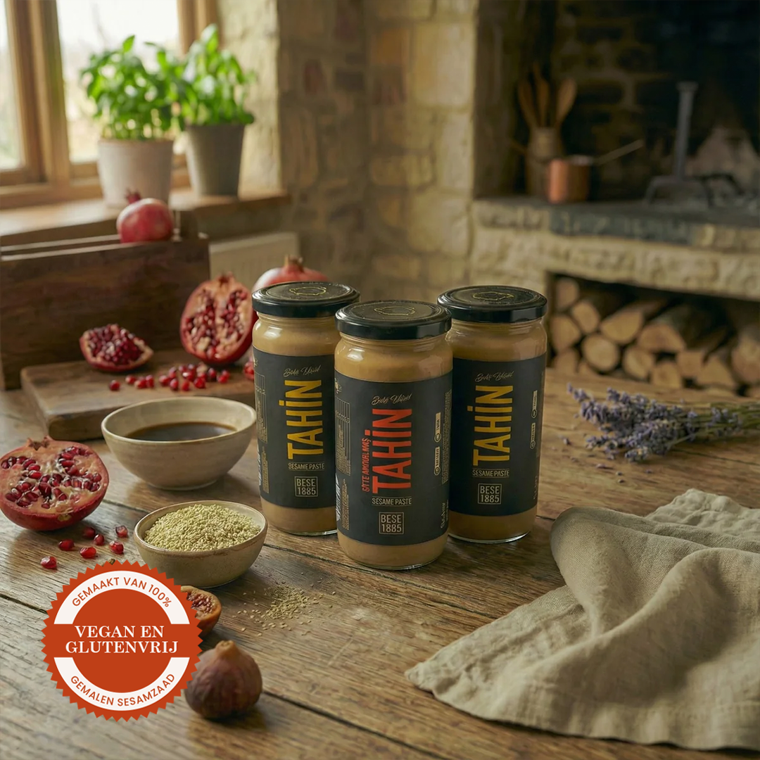 Premium Tahini Bundle – 500g x 3 (Mixed Pack) TurkelloFoods