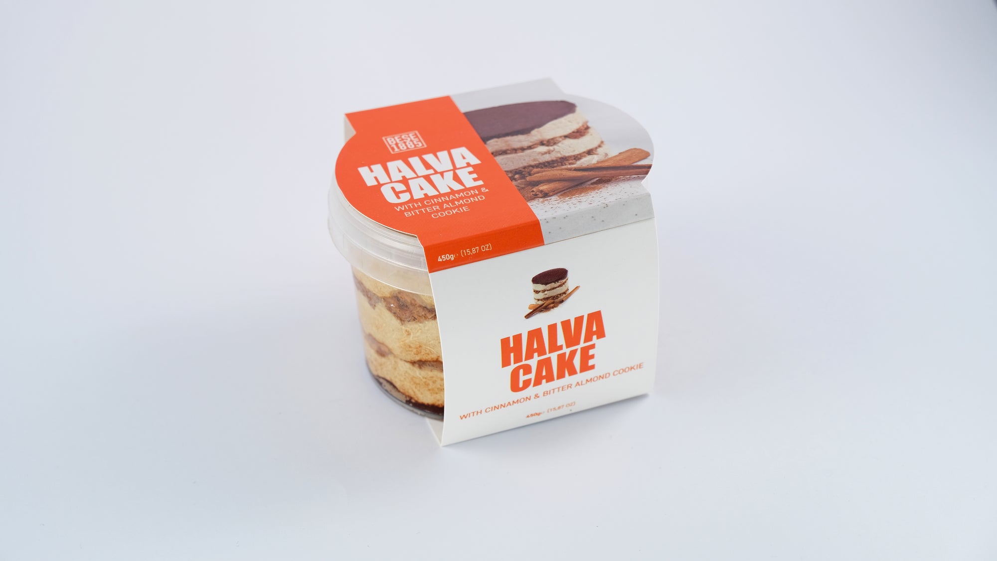 Halva Cake 450g – Cinnamon & Bitter Almond