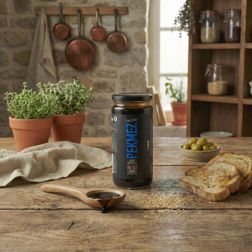 Tahini & Grape Molasses Duo – 230g + 300g TurkelloFoods