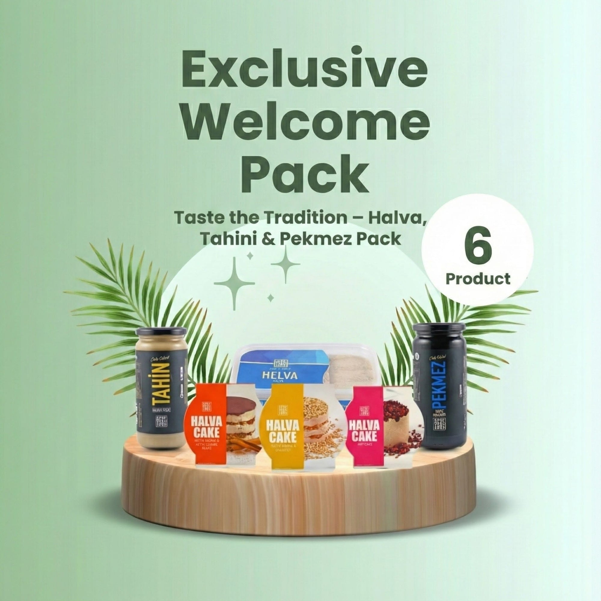 Premium Welcome Package – Special Introductory Offer | Turkish Halva, Tahini & Pekmez Assortment TurkelloFoods