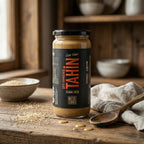 Double-Roasted Premium Tahini – 500g  3-Pack TurkelloFoods