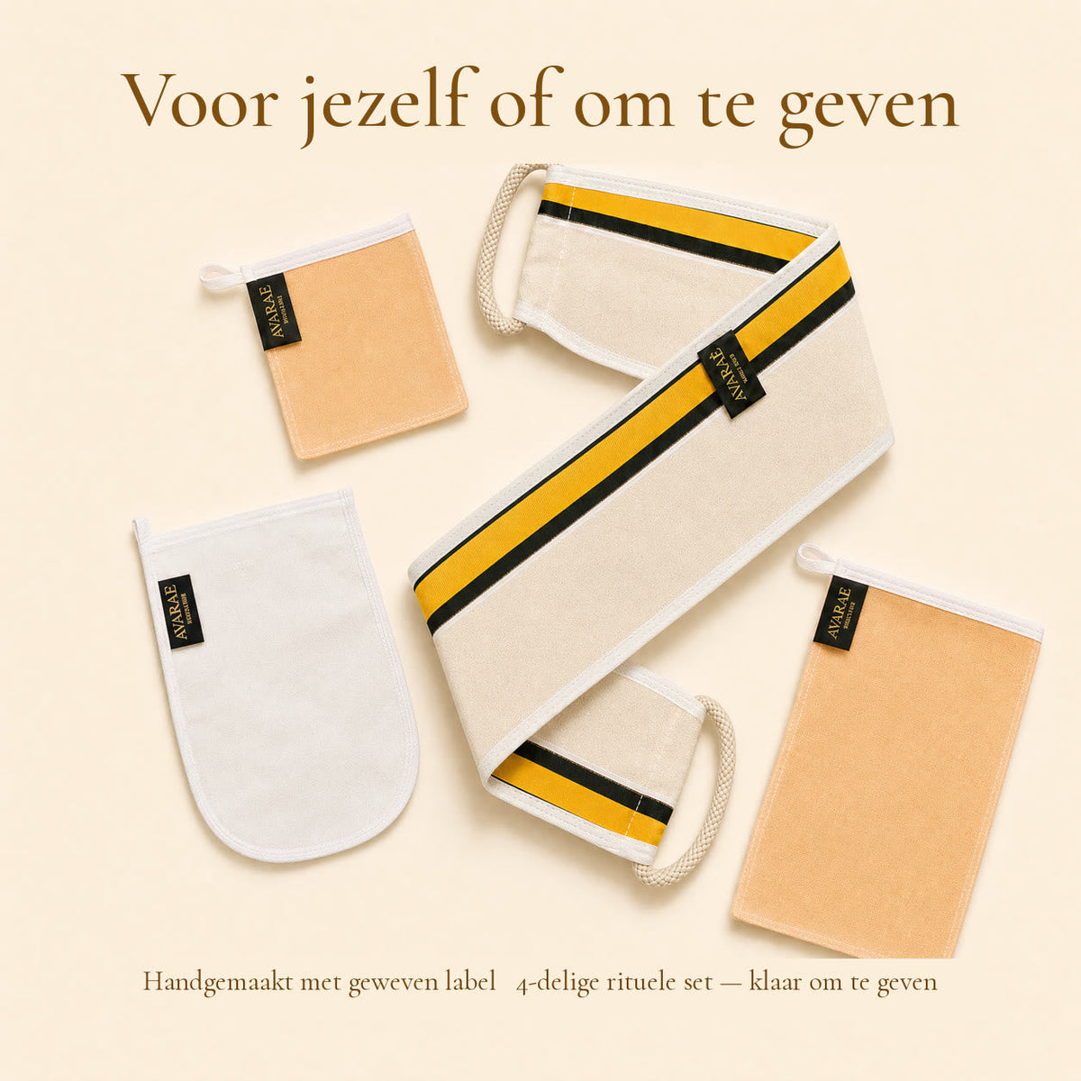 Avaraé 4-delige kese set, klaar om cadeau te geven