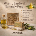 Avaraé Hammam Ritueel Set — Kese + Aleppo Zeep 40% Laurier