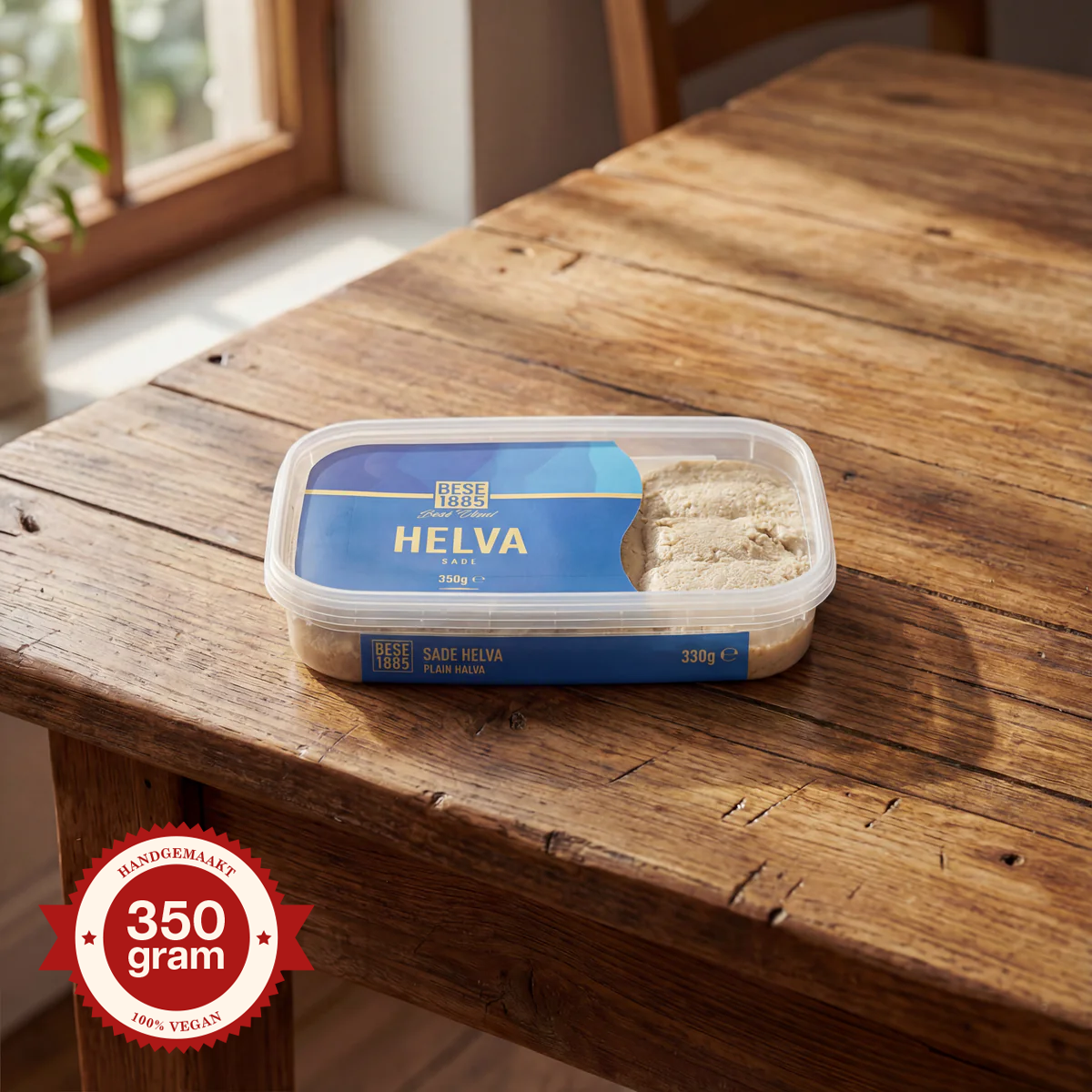 Premium Tahini Halva – 350g – Classic Flavor TurkelloFoods